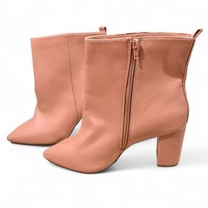JusFab 11M Tan Ankle Boots